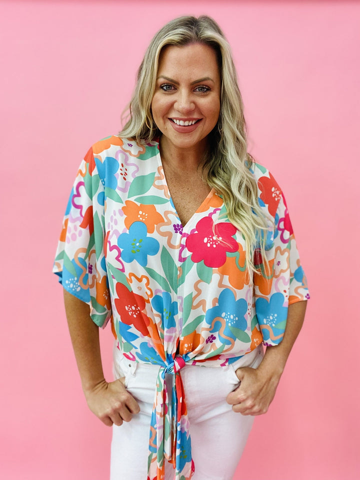 The Brady Bunch Tie Top