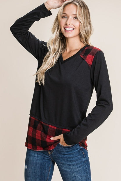 The Black Buff Top