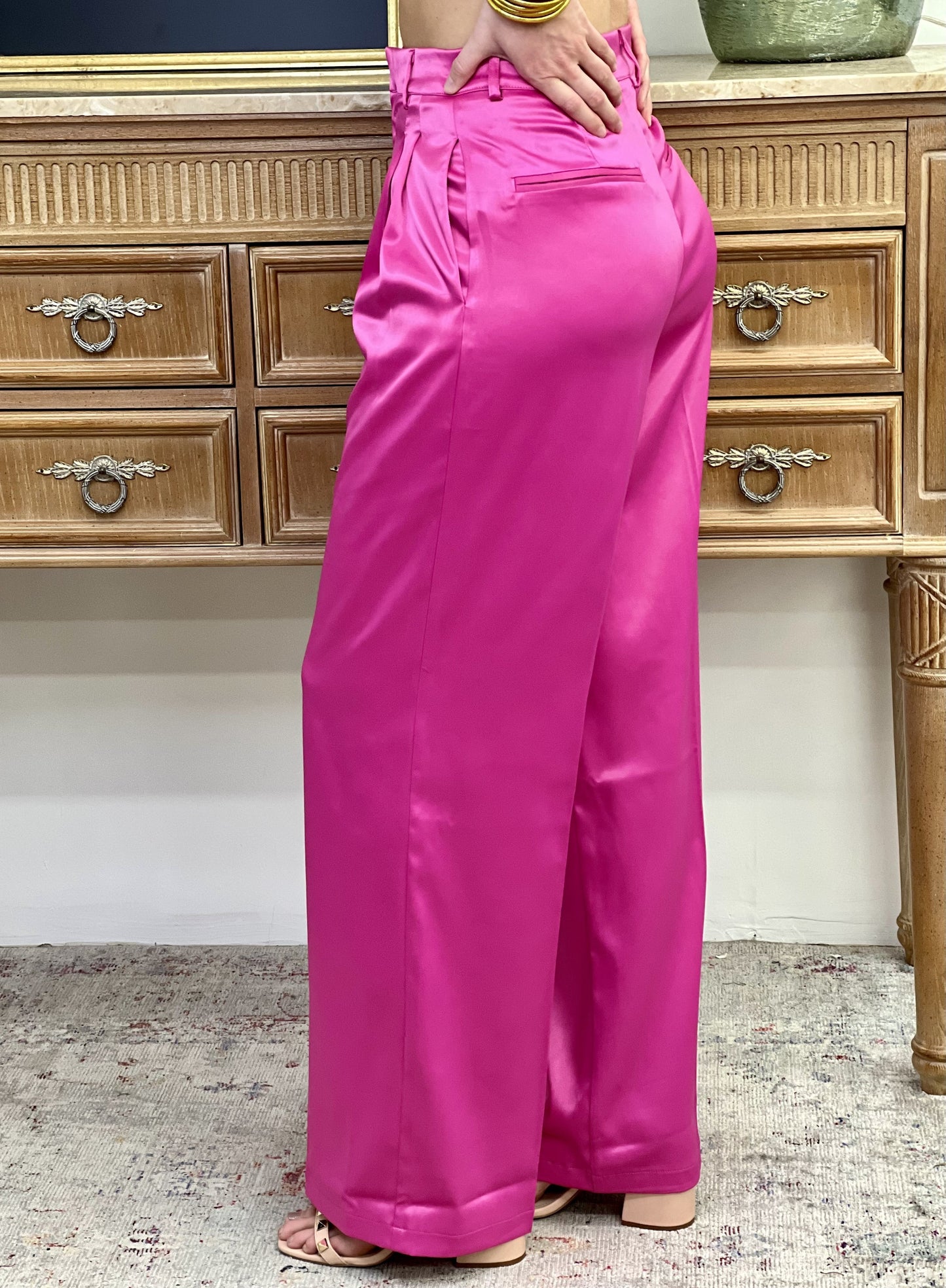 The Satin Trousers-2 Colors/AS