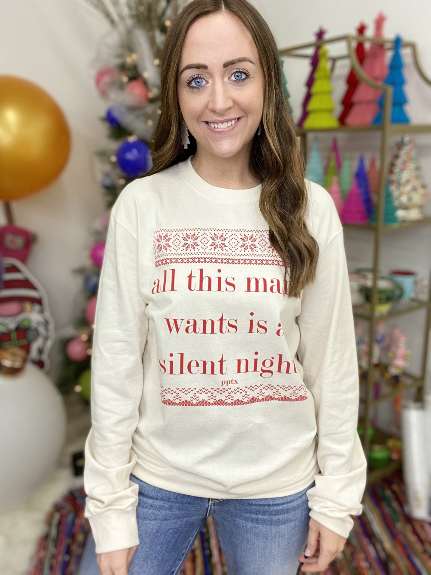 Silent Night Mama Tee