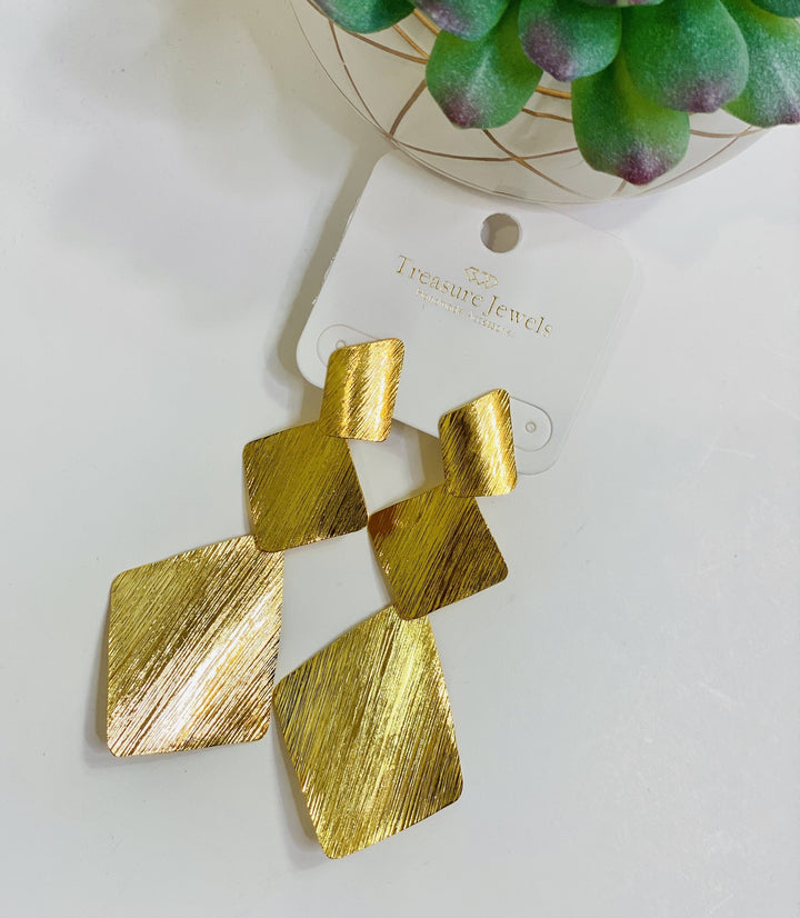Triangles In Love Earrings