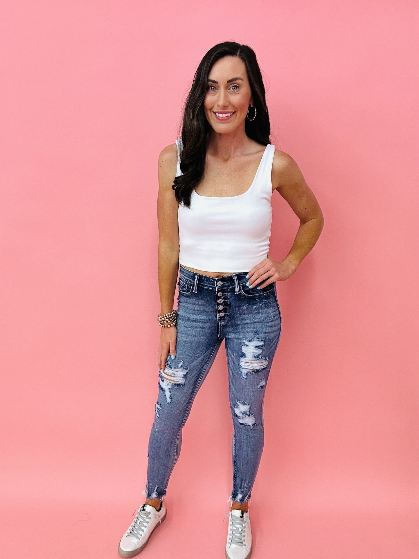 The Bobby Buttonfly Skinnies