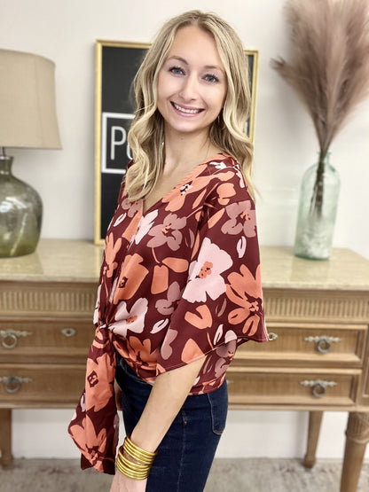 The Golden Girl Tie Top - AS