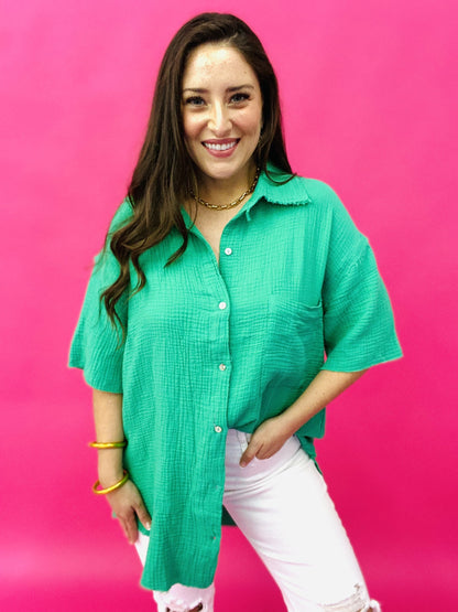 The Double Gauze Top - AS