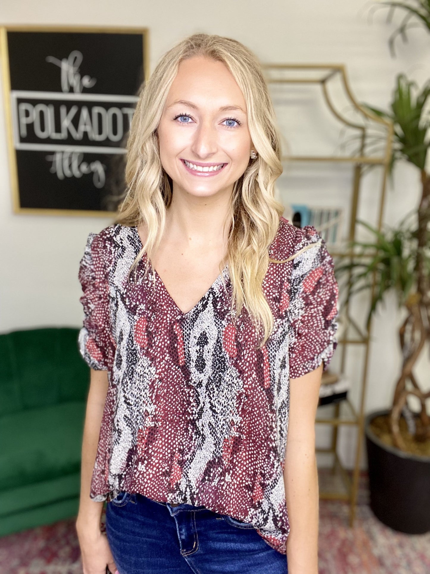 The Aggie Ruched Top - AS