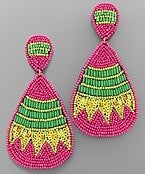 The Beaded Teardrops-6 Colors