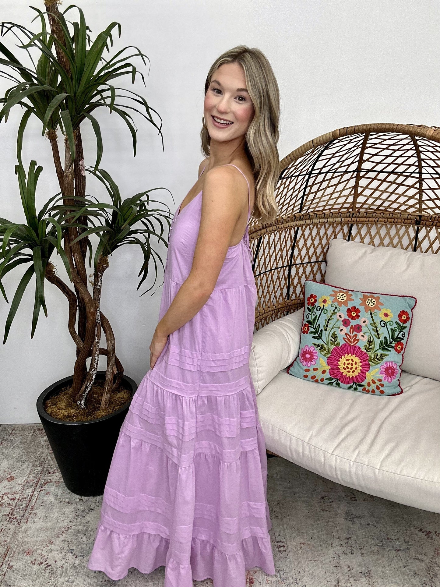 The Jaxon Tiered Maxi Dress - 3 Colors