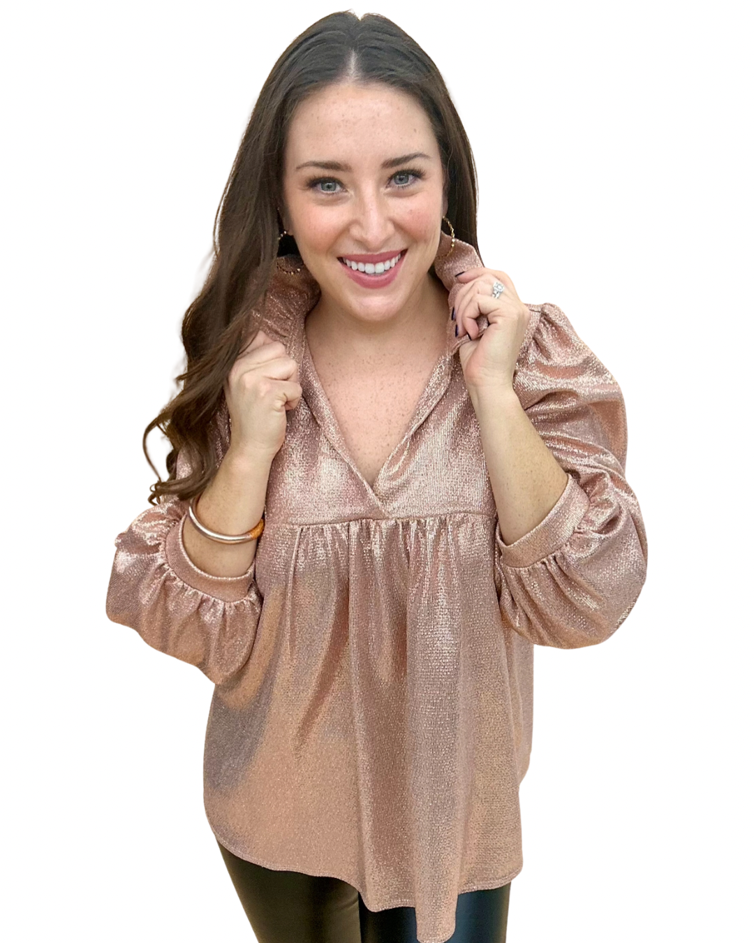 The Copper Speckle Morgan Top - AS