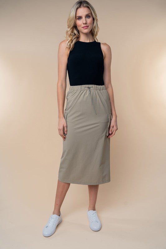 The On The Go Skirt - 2 Colors/AS