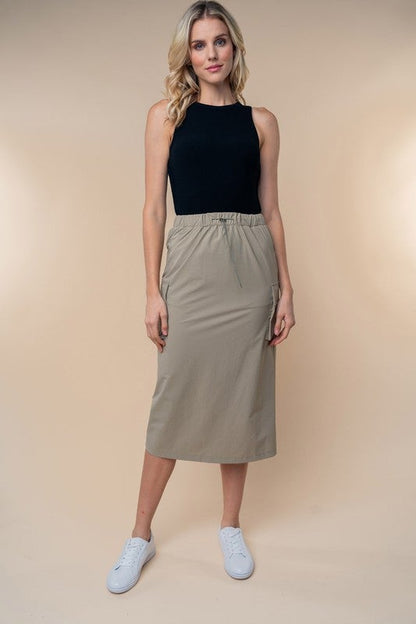 The On The Go Skirt - 2 Colors/AS