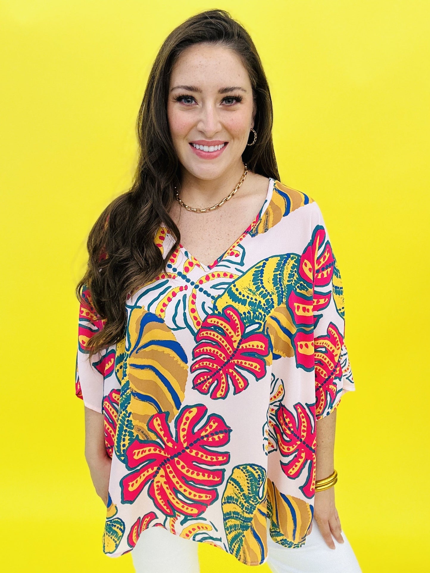 The St. Tropez Poncho Top