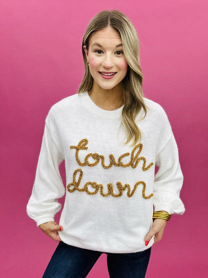 The LS Tinsel Touchdown Sweater - 4 Colors