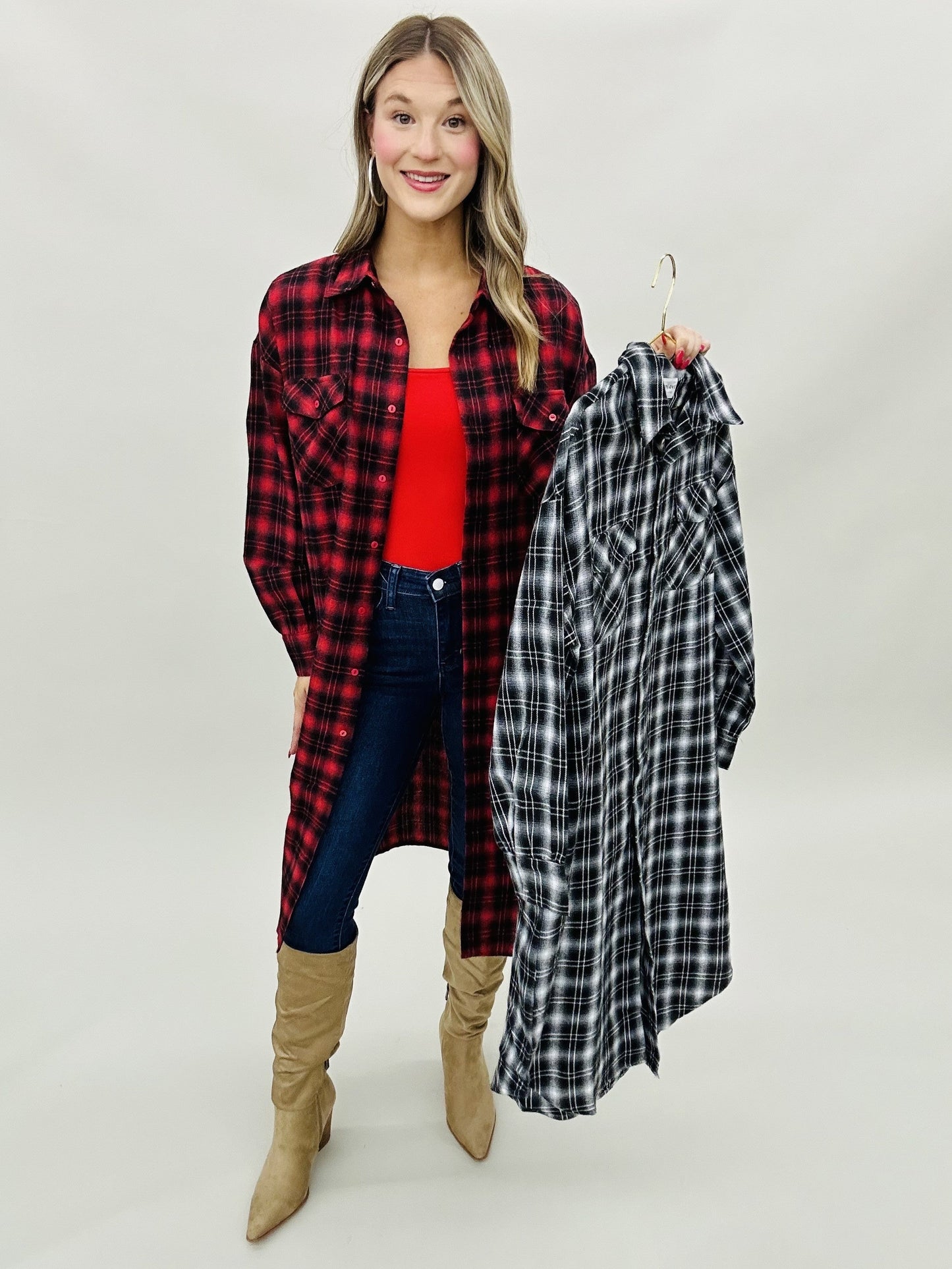 The Fieldhouse Duster Maxi in 3 Colors/AS