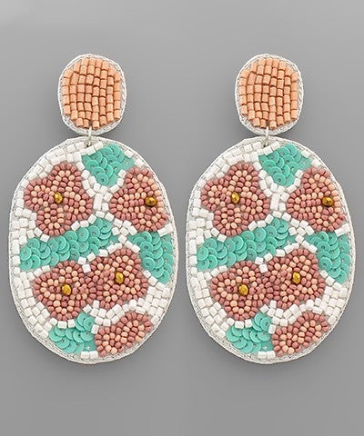 The Lily Flower Earrings-3 Colors
