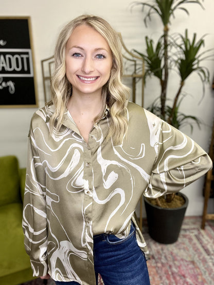 The Swirl Bomb-ish Top-2 Colors