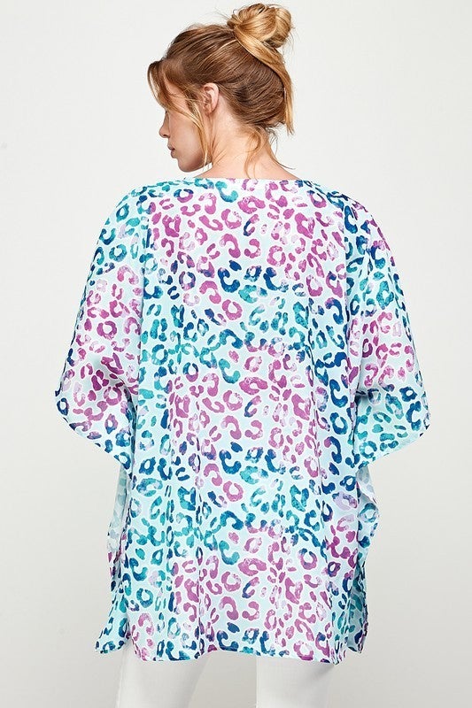 The Coree Poncho Top-All Sizes