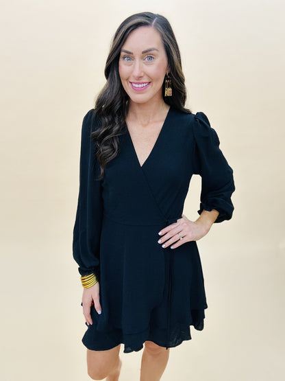The Georgia Wrap Dress in 4 Colors/AS