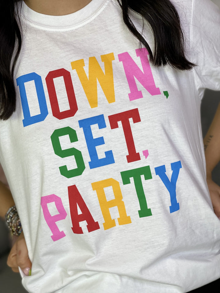 The Down Set Party Tee -All Sizes